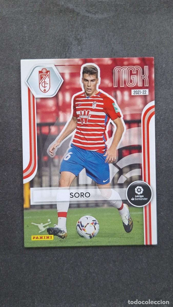 Cromos de f&uacute;tbol: L1 SORO GRANADA C. F. 191 PANINI MEGACRACKS 2021 2022 21 22