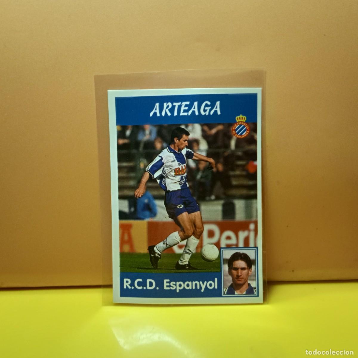 Cromos de f&uacute;tbol: PANINI SPORTS; MEGACRACKS 1997 1998 97 98 R.C.D ESPANYOL ARTEAGA 186