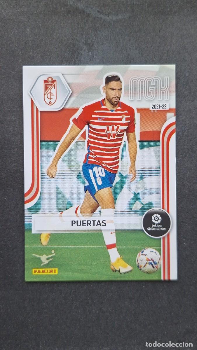 Cromos de f&uacute;tbol: L1 PUERTAS GRANADA C. F. 195 PANINI MEGACRACKS 2021 2022 21 22