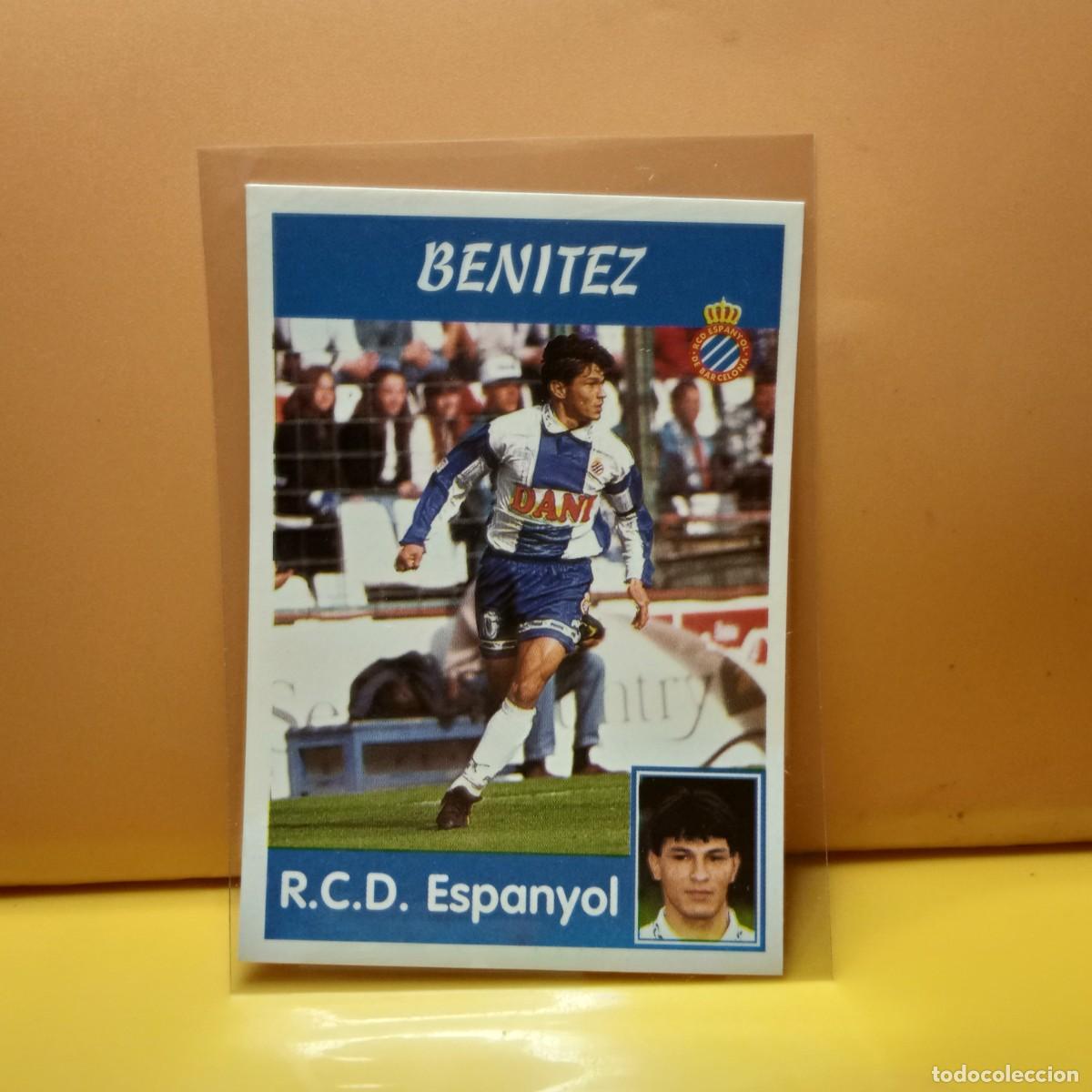 Football Stickers: PANINI SPORTS; MEGACRACKS 1997 1998 97 98 R.C.D ESPANYOL BENITEZ 188