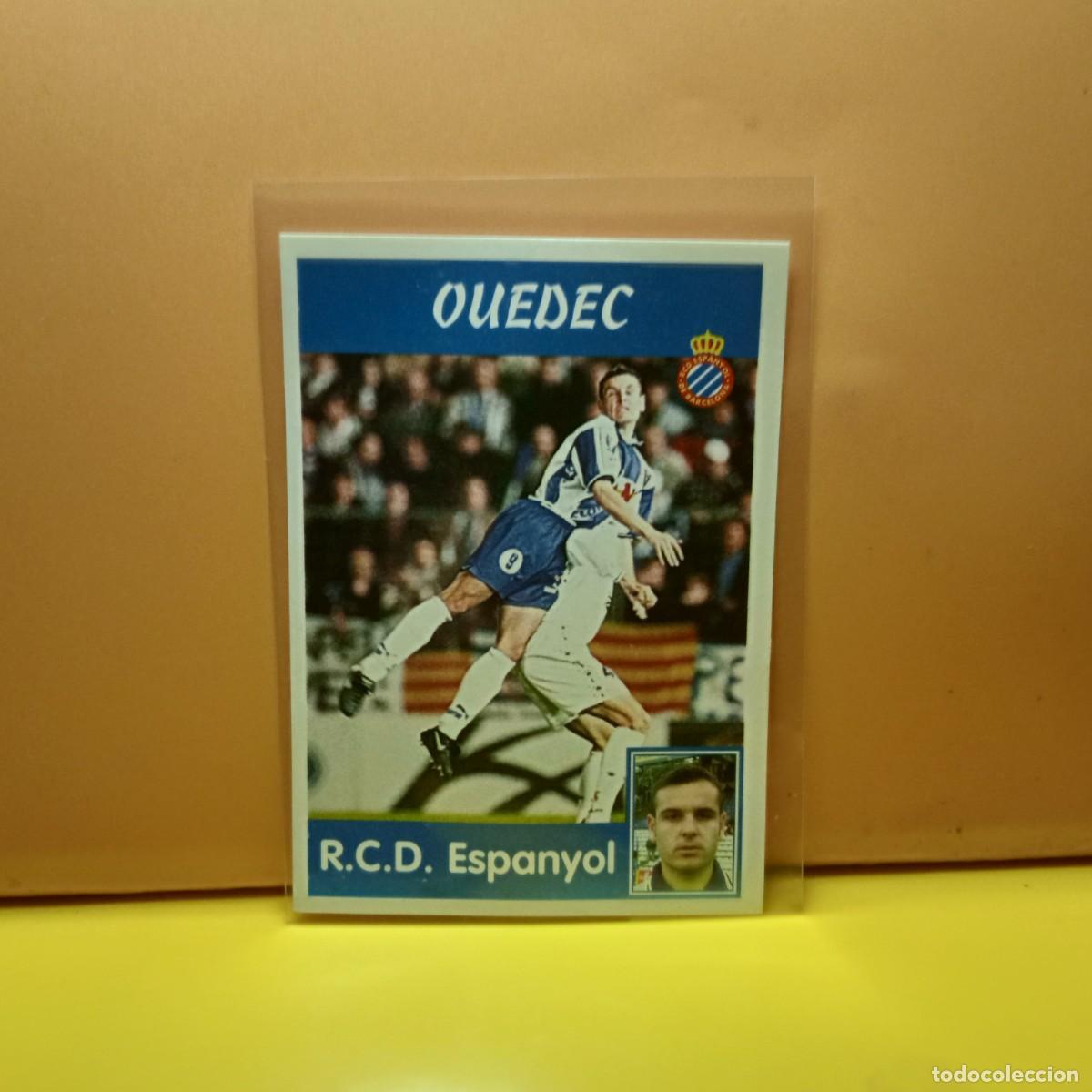 Cromos de f&uacute;tbol: PANINI SPORTS; MEGACRACKS 1997 1998 97 98 R.C.D ESPANYOL QUEDEC 189