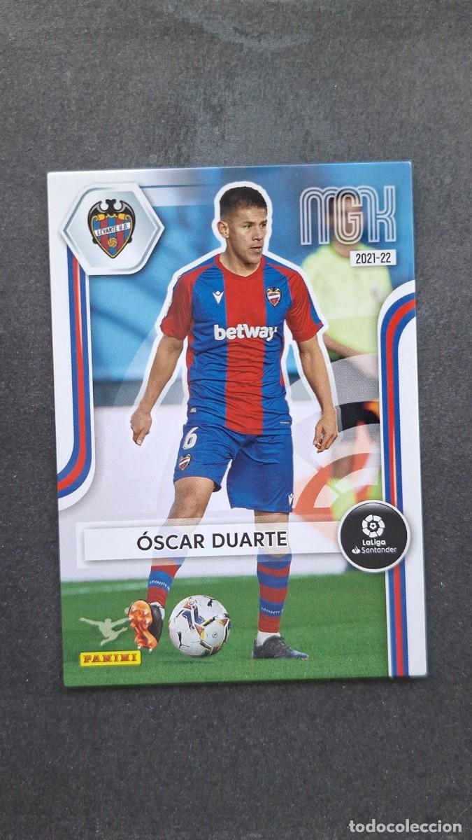 Cromos de f&uacute;tbol: L1 OSCAR DUARTE LEVANTE U. D. 204 PANINI MEGACRACKS 2021 2022 21 22