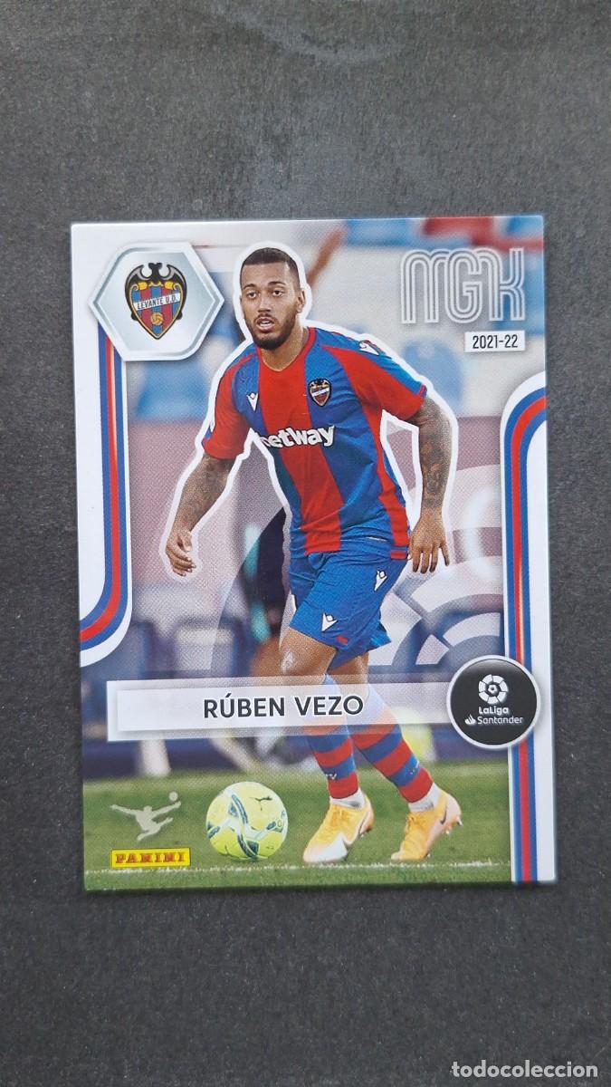 Cromos de f&uacute;tbol: L1 RUBEN VEZO LEVANTE U. D. 205 PANINI MEGACRACKS 2021 2022 21 22