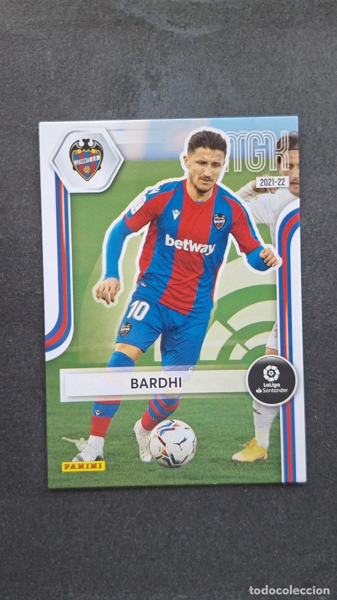 Cromos de f&uacute;tbol: L1 BARDHI LEVANTE U. D. 211 PANINI MEGACRACKS 2021 2022 21 22