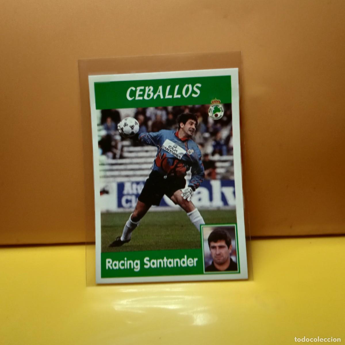 Cromos de f&uacute;tbol: PANINI SPORTS; MEGACRACKS 1997 1998 97 98 RACING DE SANTANDER CEBALLOS 193