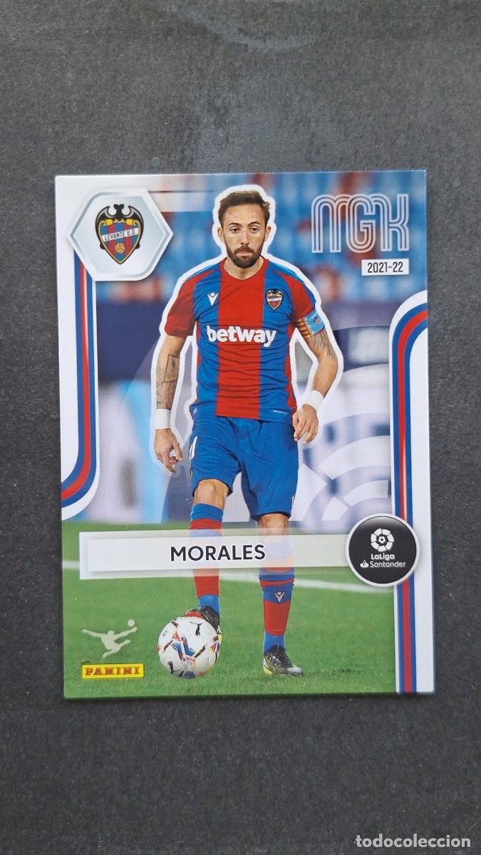 Cromos de f&uacute;tbol: L1 MORALES LEVANTE U. D. 214 PANINI MEGACRACKS 2021 2022 21 22