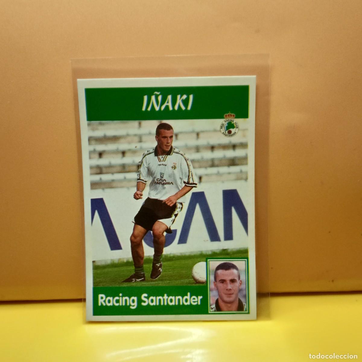 Cromos de f&uacute;tbol: PANINI SPORTS; MEGACRACKS 1997 1998 97 98 RACING DE SANTANDER I&Ntilde;AKI 194