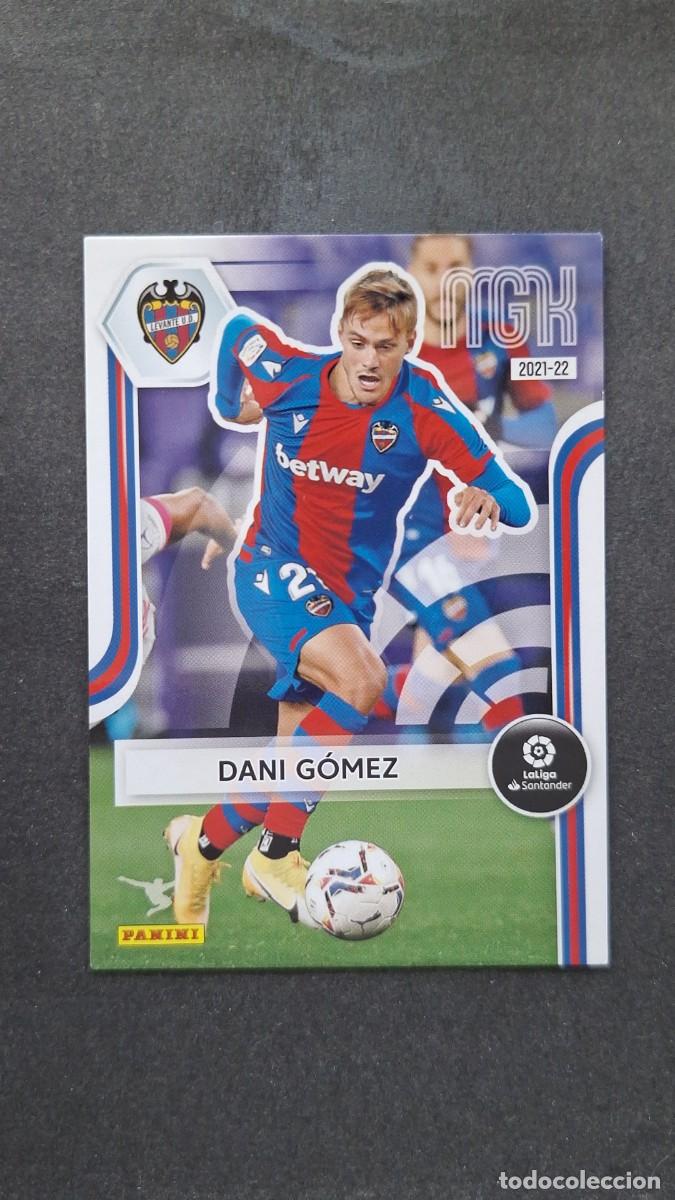 Cromos de f&uacute;tbol: L1 DANI GOMEZ LEVANTE U. D. 216 PANINI MEGACRACKS 2021 2022 21 22