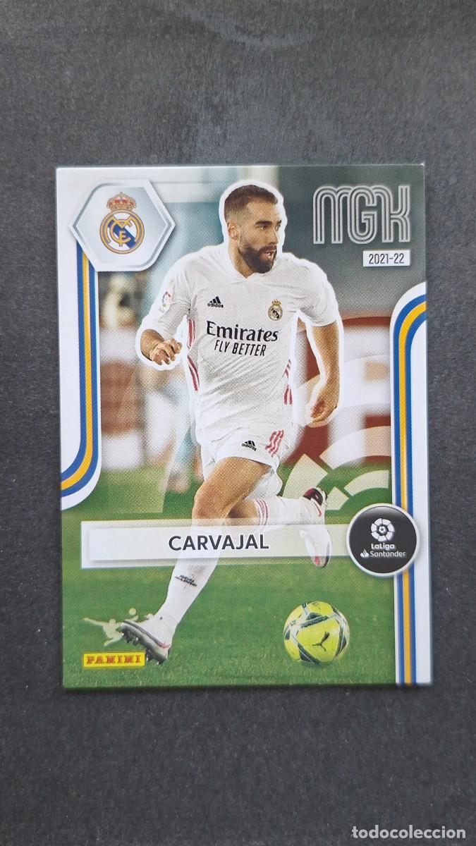 Cromos de f&uacute;tbol: L1 CARVAJAL REAL MADRID 220 PANINI MEGACRACKS 2021 2022 21 22