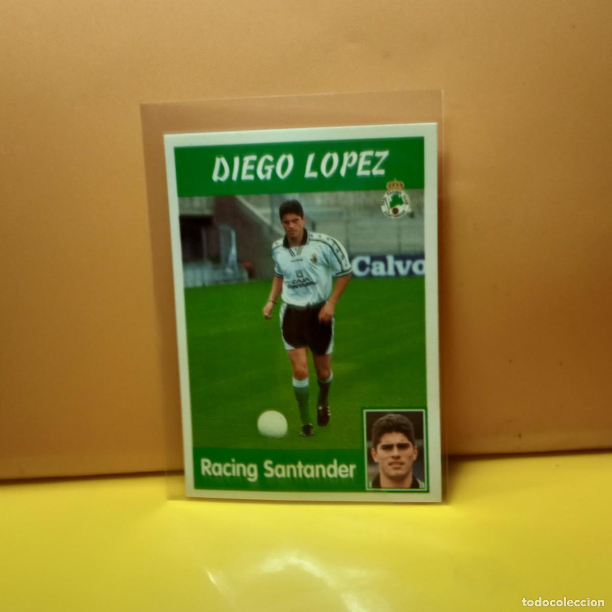 Cromos de f&uacute;tbol: PANINI SPORTS; MEGACRACKS 1997 1998 97 98 RACING DE SANTANDER DIEGO LOPEZ 195