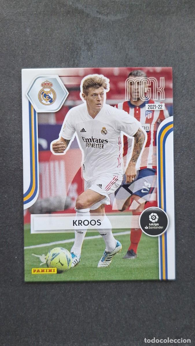 Cromos de f&uacute;tbol: L1 KROOS REAL MADRID 228 PANINI MEGACRACKS 2021 2022 21 22