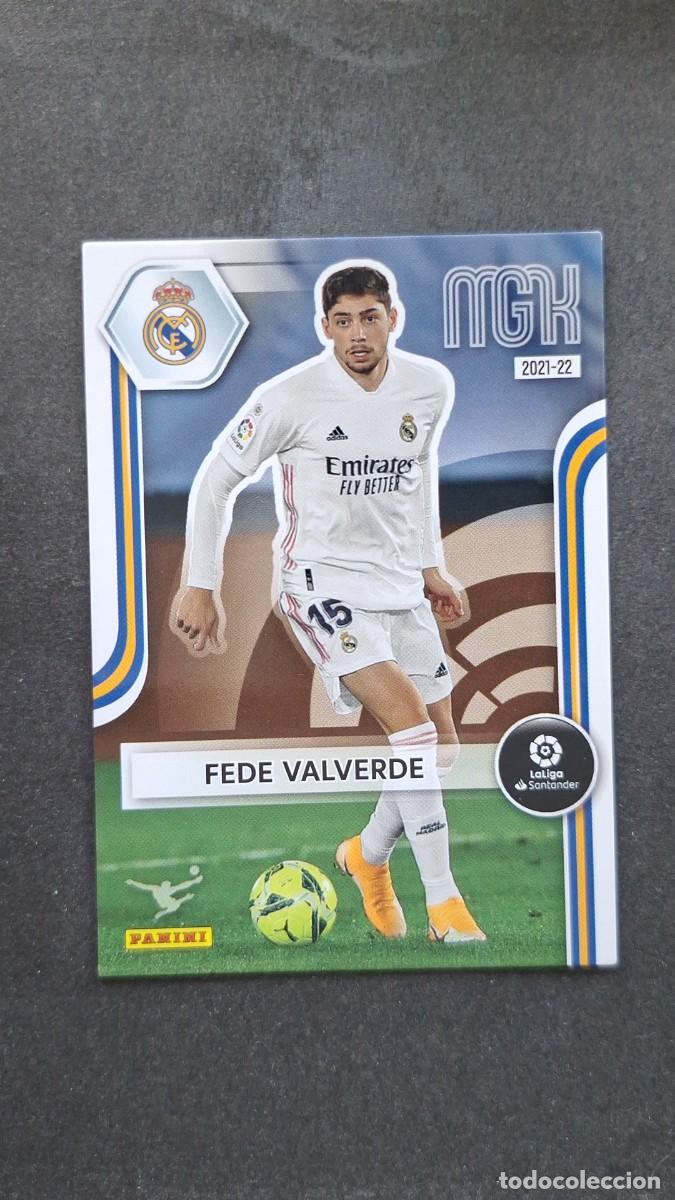 Cromos de f&uacute;tbol: L1 FEDE VALVERDE REAL MADRID 230 PANINI MEGACRACKS 2021 2022 21 22