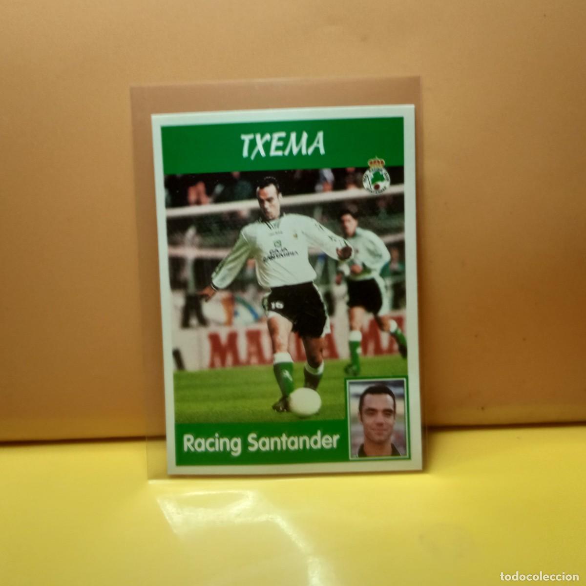 Cromos de f&uacute;tbol: PANINI SPORTS; MEGACRACKS 1997 1998 97 98 RACING DE SANTANDER TXEMA 198