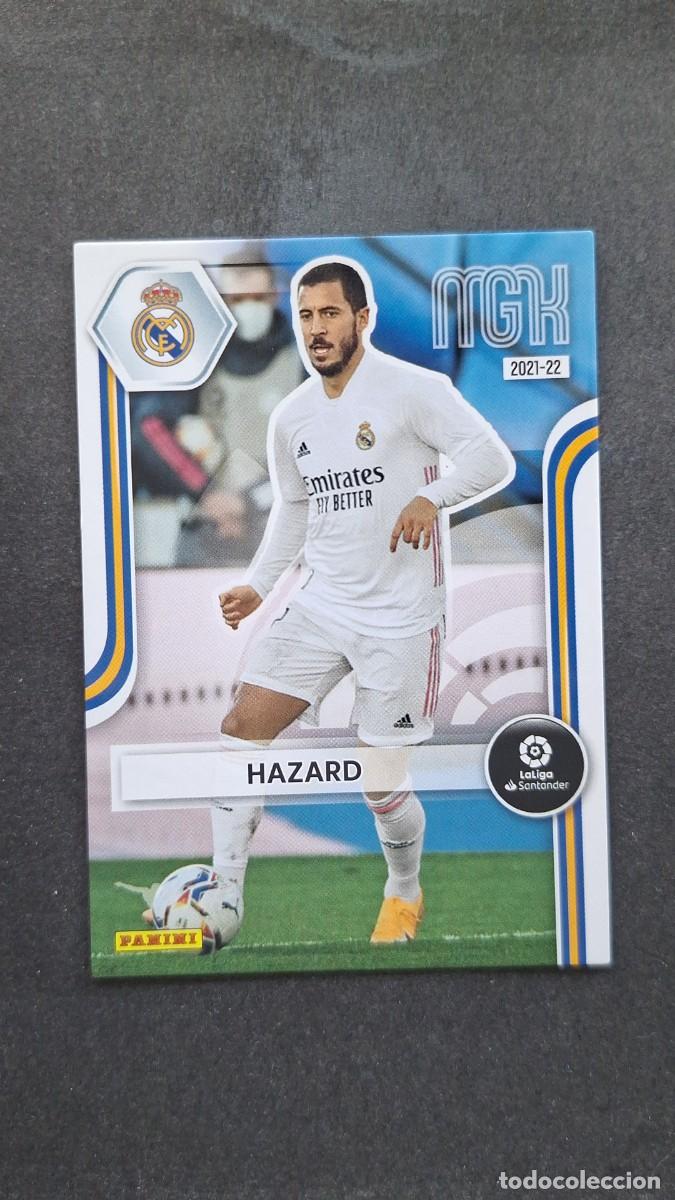 Cromos de f&uacute;tbol: L1 HAZARD REAL MADRID 232 PANINI MEGACRACKS 2021 2022 21 22
