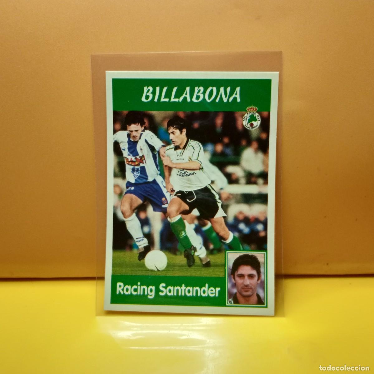 Cromos de Futebol: PANINI SPORTS; MEGACRACKS 1997 1998 97 98 RACING DE SANTANDER BILLABONA 201
