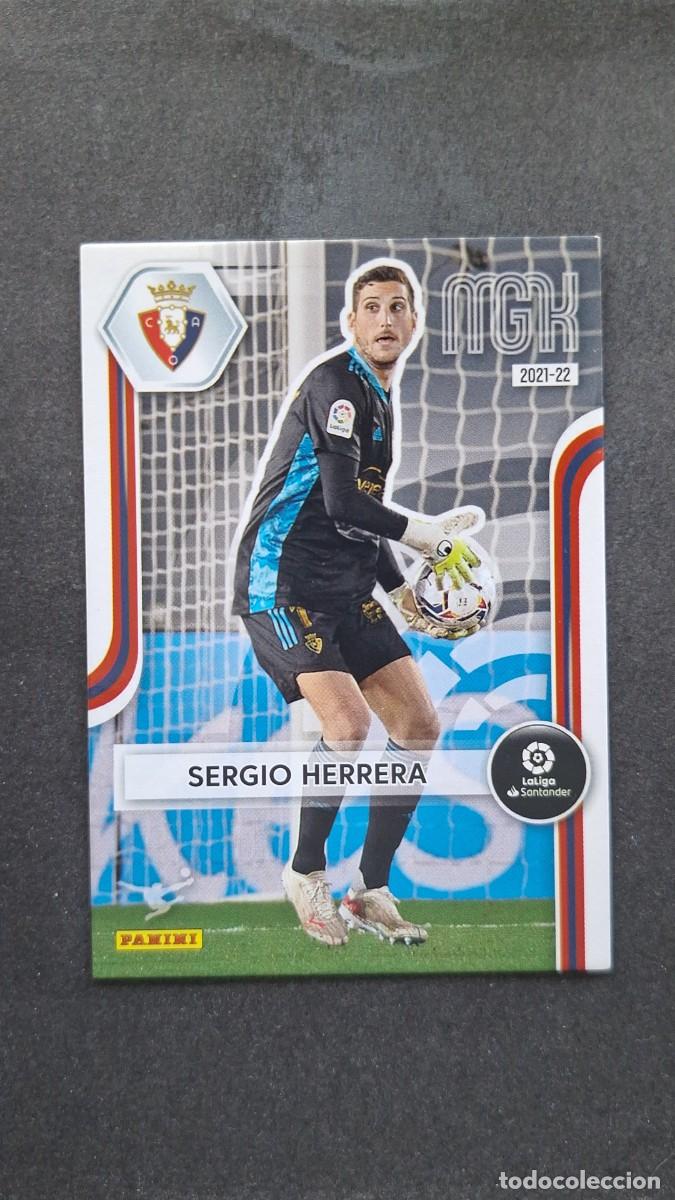 Cromos de f&uacute;tbol: L1 SERGIO HERRERA C. A. OSASUNA 254 PANINI MEGACRACKS 2021 2022 21 22