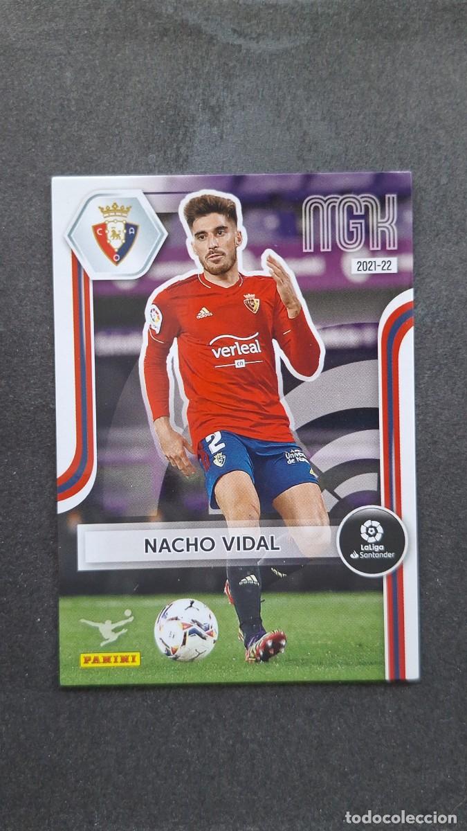 Cromos de f&uacute;tbol: L1 NACHO VIDAL C. A. OSASUNA 256 PANINI MEGACRACKS 2021 2022 21 22