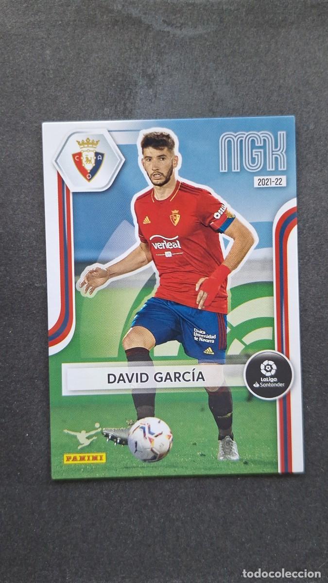 Cromos de f&uacute;tbol: L1 DAVID GARCIA C. A. OSASUNA 259 PANINI MEGACRACKS 2021 2022 21 22