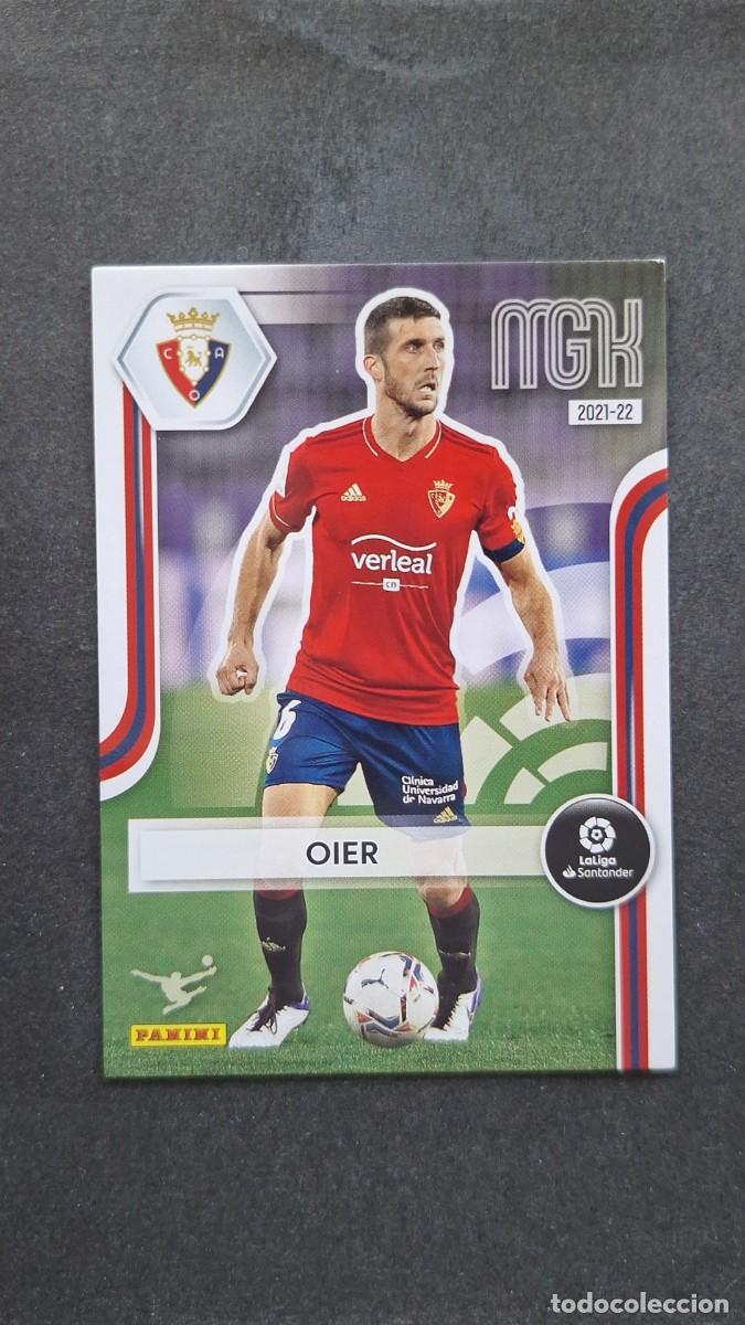 Cromos de f&uacute;tbol: L1 OIER C. A. OSASUNA 261 PANINI MEGACRACKS 2021 2022 21 22