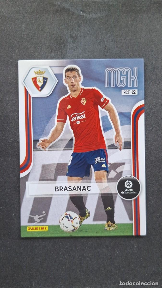 Cromos de f&uacute;tbol: L1 BRASANAC C. A. OSASUNA 263 PANINI MEGACRACKS 2021 2022 21 22
