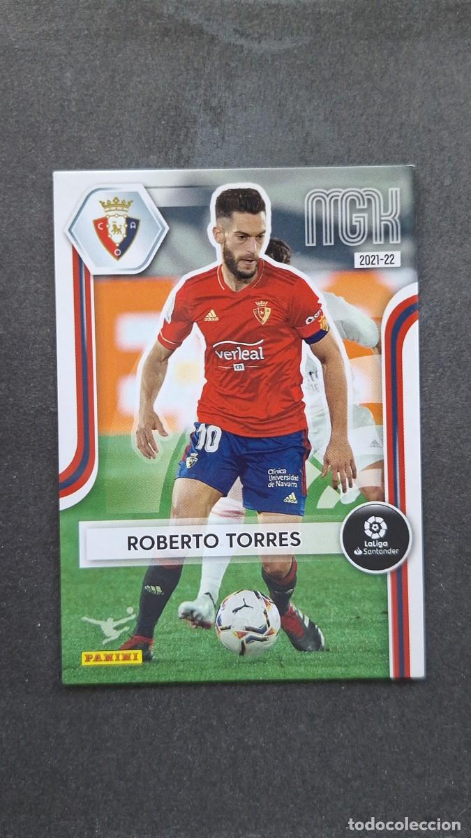 Cromos de f&uacute;tbol: L1 ROBERTO TORRES C. A. OSASUNA 265 PANINI MEGACRACKS 2021 2022 21 22