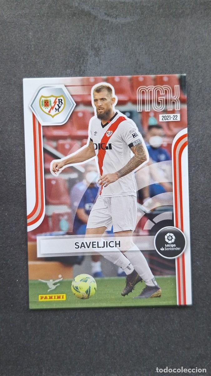 Cromos de f&uacute;tbol: L1 SAVELJICH RAYO VALLECANO 276 PANINI MEGACRACKS 2021 2022 21 22