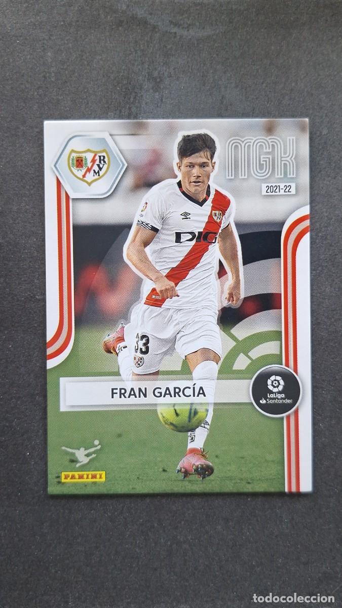 Cromos de f&uacute;tbol: L1 FRAN GARCIA RAYO VALLECANO 278 PANINI MEGACRACKS 2021 2022 21 22
