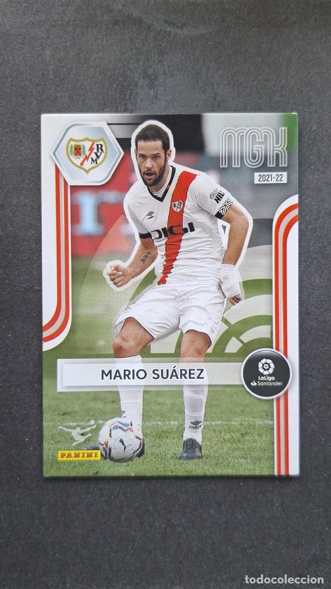 Cromos de f&uacute;tbol: L1 MARIO SUAREZ RAYO VALLECANO 280 PANINI MEGACRACKS 2021 2022 21 22
