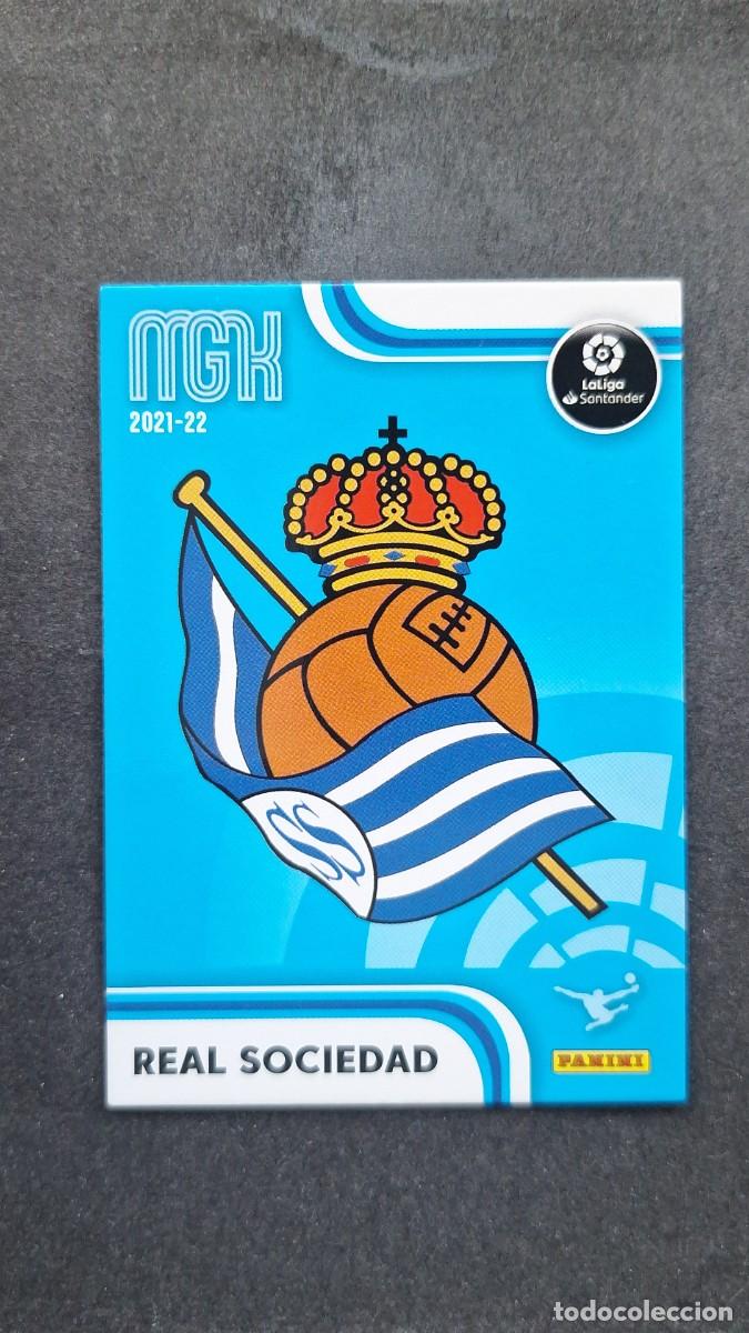 Fu&szlig;ball-Sticker: L1 ESCUDO REAL SOCIEDAD 289 PANINI MEGACRACKS 2021 2022 21 22