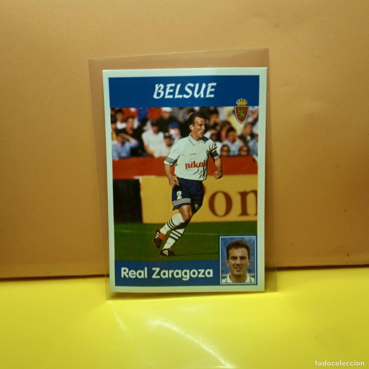 Fu&szlig;ball-Sticker: PANINI SPORTS; MEGACRACKS 1997 1998 97 98 REAL ZARAGOZA BELSUE 210