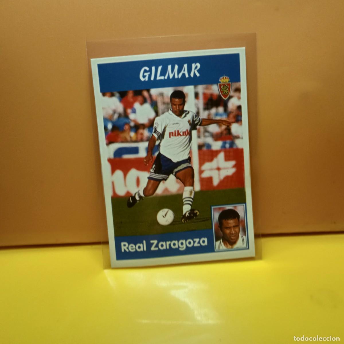 Fu&szlig;ball-Sticker: PANINI SPORTS; MEGACRACKS 1997 1998 97 98 REAL ZARAGOZA GILMAR 212