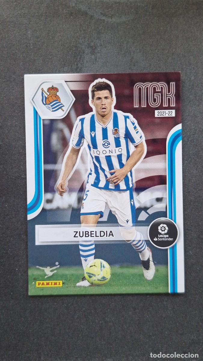 Cromos de f&uacute;tbol: L1 ZUBELDIA REAL SOCIEDAD 295 PANINI MEGACRACKS 2021 2022 21 22