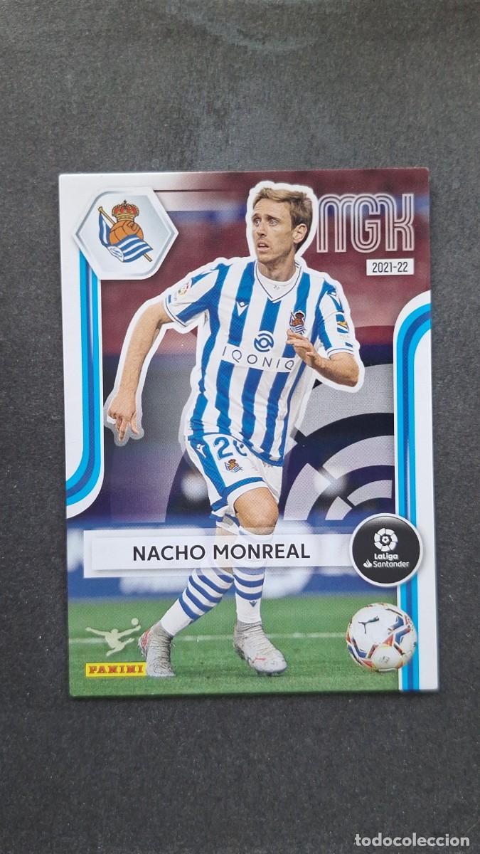 Cromos de f&uacute;tbol: L1 NACHO MONREAL REAL SOCIEDAD 296 PANINI MEGACRACKS 2021 2022 21 22