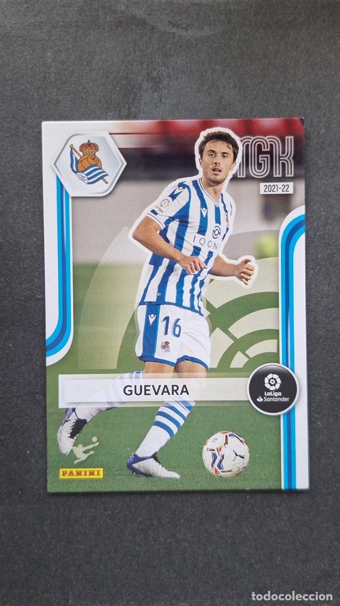 Cromos de f&uacute;tbol: L1 GUEVARA REAL SOCIEDAD 298 PANINI MEGACRACKS 2021 2022 21 22