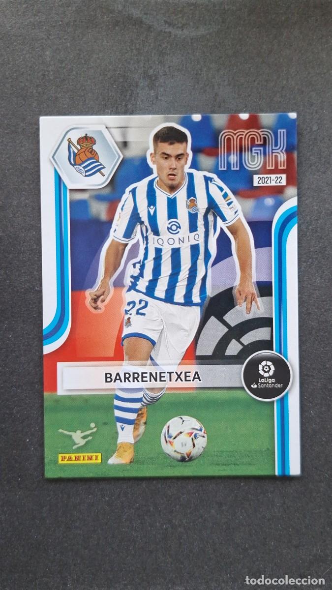 Cromos de f&uacute;tbol: L1 BARRENETXEA REAL SOCIEDAD 302 PANINI MEGACRACKS 2021 2022 21 22
