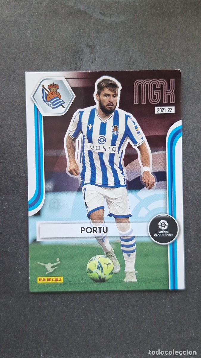 Cromos de f&uacute;tbol: L1 PORTU REAL SOCIEDAD 303 PANINI MEGACRACKS 2021 2022 21 22