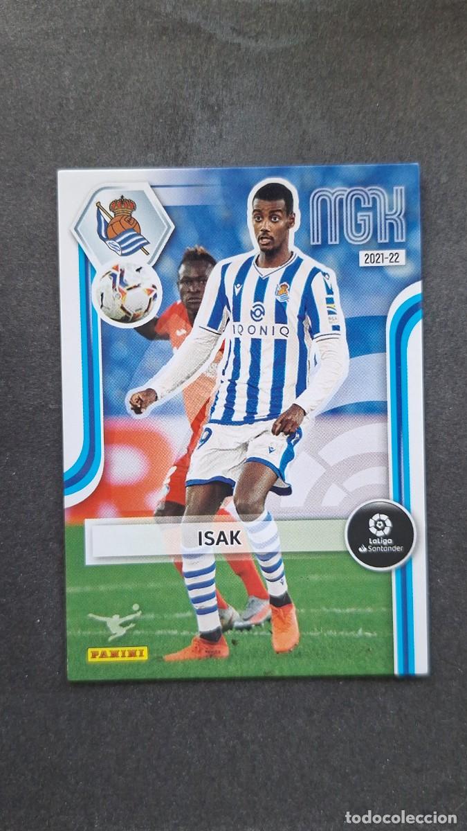 Cromos de f&uacute;tbol: L1 ISAK REAL SOCIEDAD 304 PANINI MEGACRACKS 2021 2022 21 22