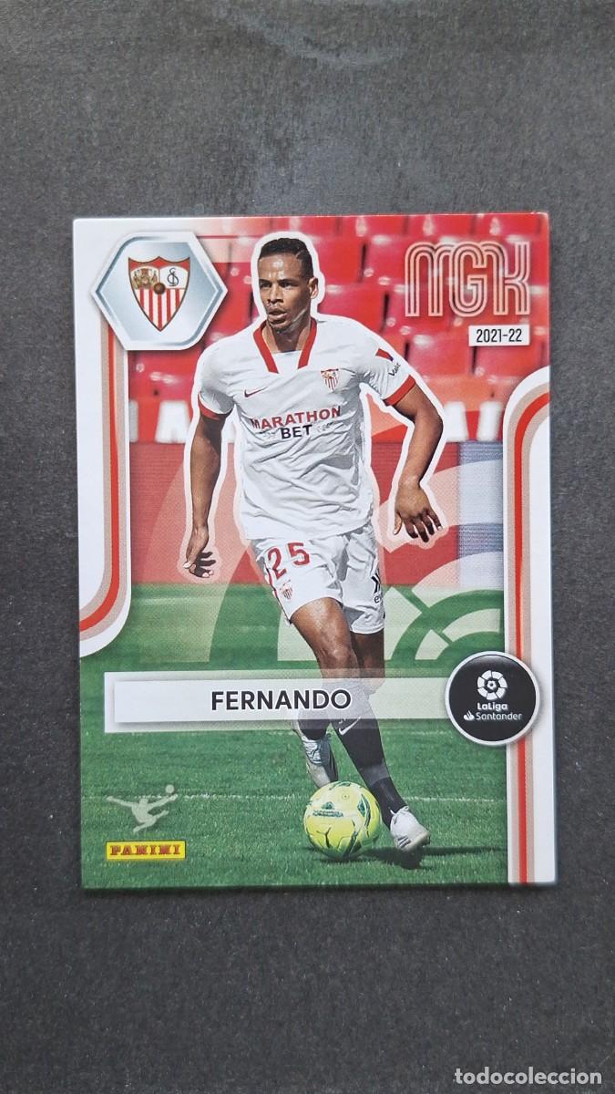 Cromos de f&uacute;tbol: L1 FERNANDO SEVILLA F. C. 314 PANINI MEGACRACKS 2021 2022 21 22