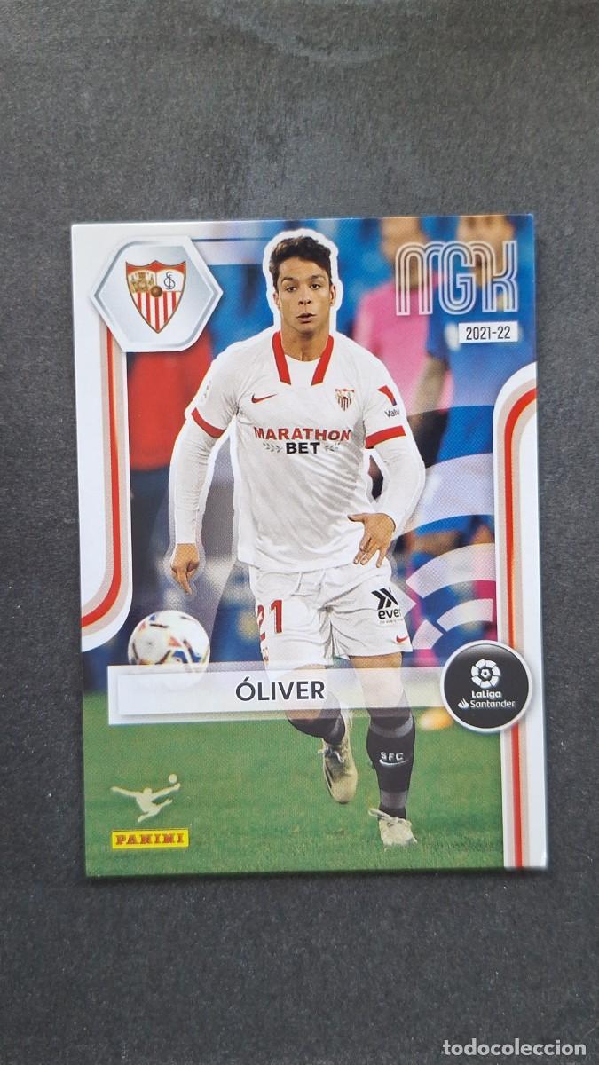 Cromos de f&uacute;tbol: L1 OLIVER SEVILLA F. C. 318 PANINI MEGACRACKS 2021 2022 21 22