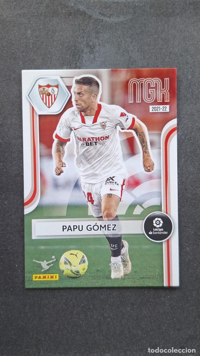Cromos de f&uacute;tbol: L1 PAPU GOMEZ SEVILLA F. C. 320 PANINI MEGACRACKS 2021 2022 21 22