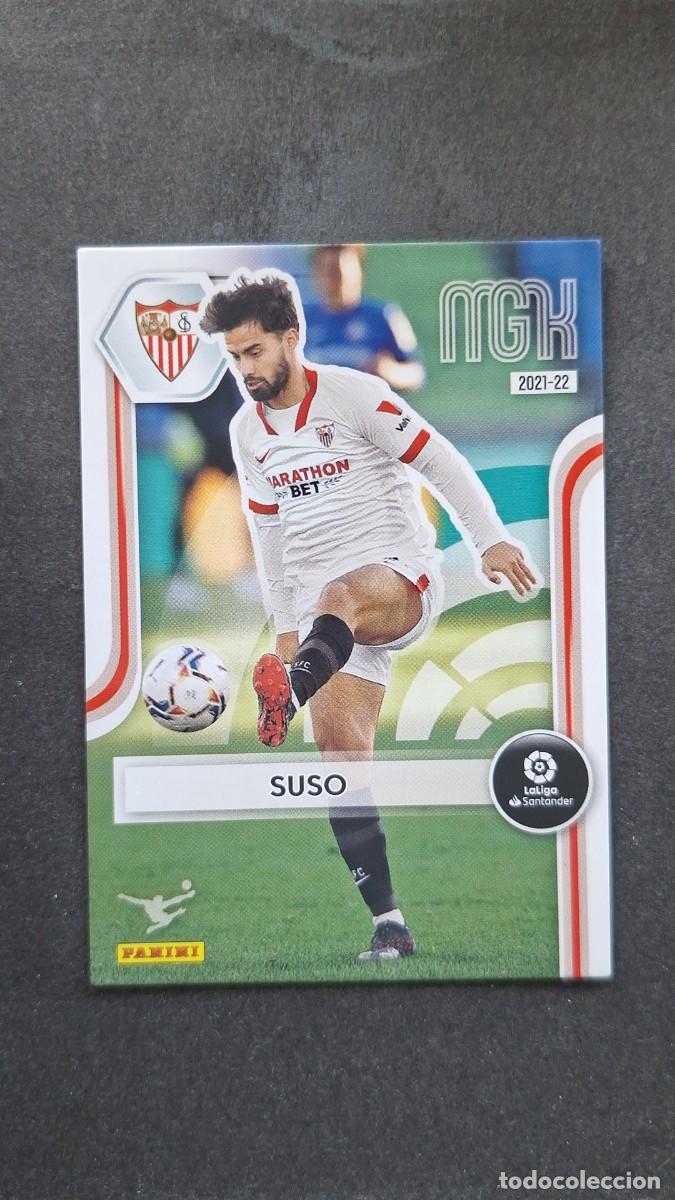 Cromos de f&uacute;tbol: L1 SUSO SEVILLA F. C. 322 PANINI MEGACRACKS 2021 2022 21 22