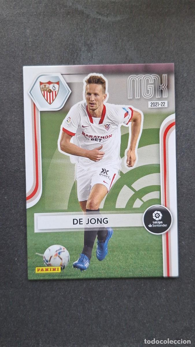 Cromos de f&uacute;tbol: L1 DE JONG SEVILLA F. C. 324 PANINI MEGACRACKS 2021 2022 21 22