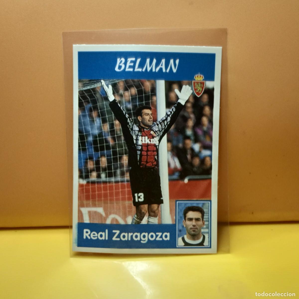 Cromos de f&uacute;tbol: PANINI SPORTS; MEGACRACKS 1997 1998 97 98 REAL ZARAGOZA BELMAN 224A 224 A