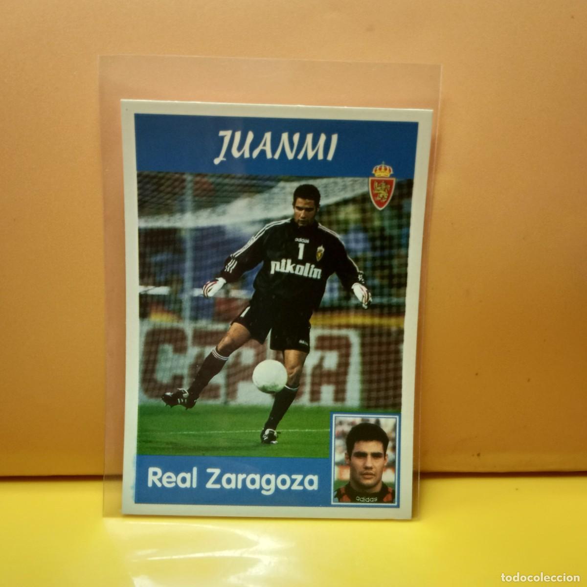 Cromos de f&uacute;tbol: PANINI SPORTS; MEGACRACKS 1997 1998 97 98 REAL ZARAGOZA JUANMI 224