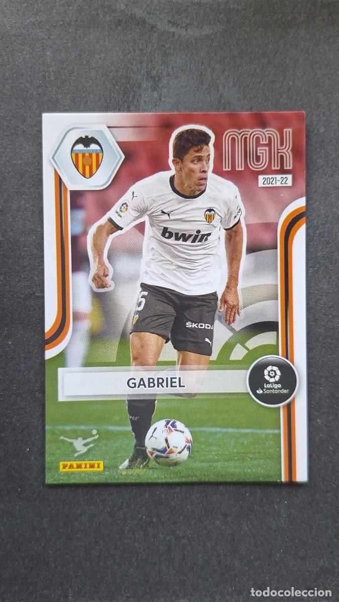 Cromos de f&uacute;tbol: L1 GABRIEL VALENCIA C. F. 329 PANINI MEGACRACKS 2021 2022 21 22