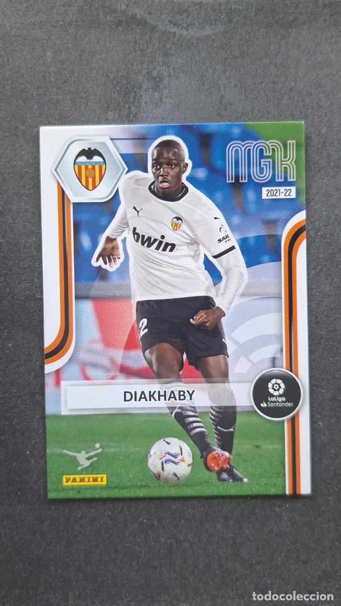 Cromos de f&uacute;tbol: L1 DIAKHABY VALENCIA C. F. 330 PANINI MEGACRACKS 2021 2022 21 22