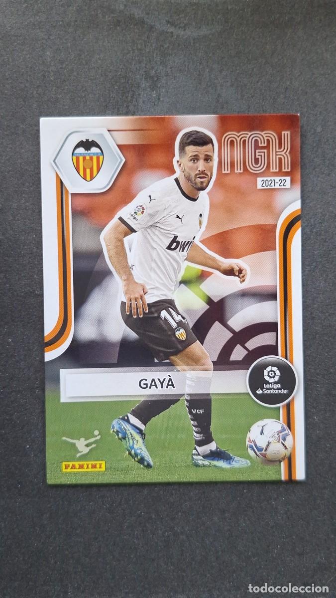 Cromos de f&uacute;tbol: L1 GAYA VALENCIA C. F. 332 PANINI MEGACRACKS 2021 2022 21 22
