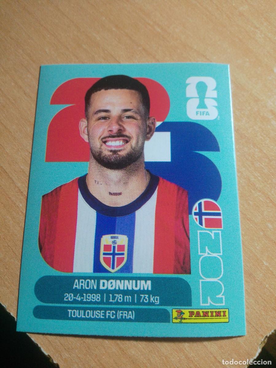 Cromos de f&uacute;tbol: D&Oslash;NNUM NORUEGA NOR 17 MUNDIAL FIFA WORLD CUP 2026 26 PANINI STICKERS NUEVO