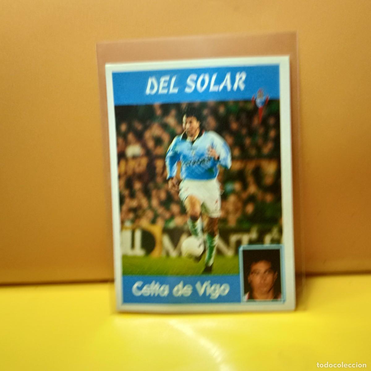 Cromos de f&uacute;tbol: PANINI SPORTS; MEGACRACKS 1997 1998 97 98 CELTA DE VIGO DEL SOLAR 244
