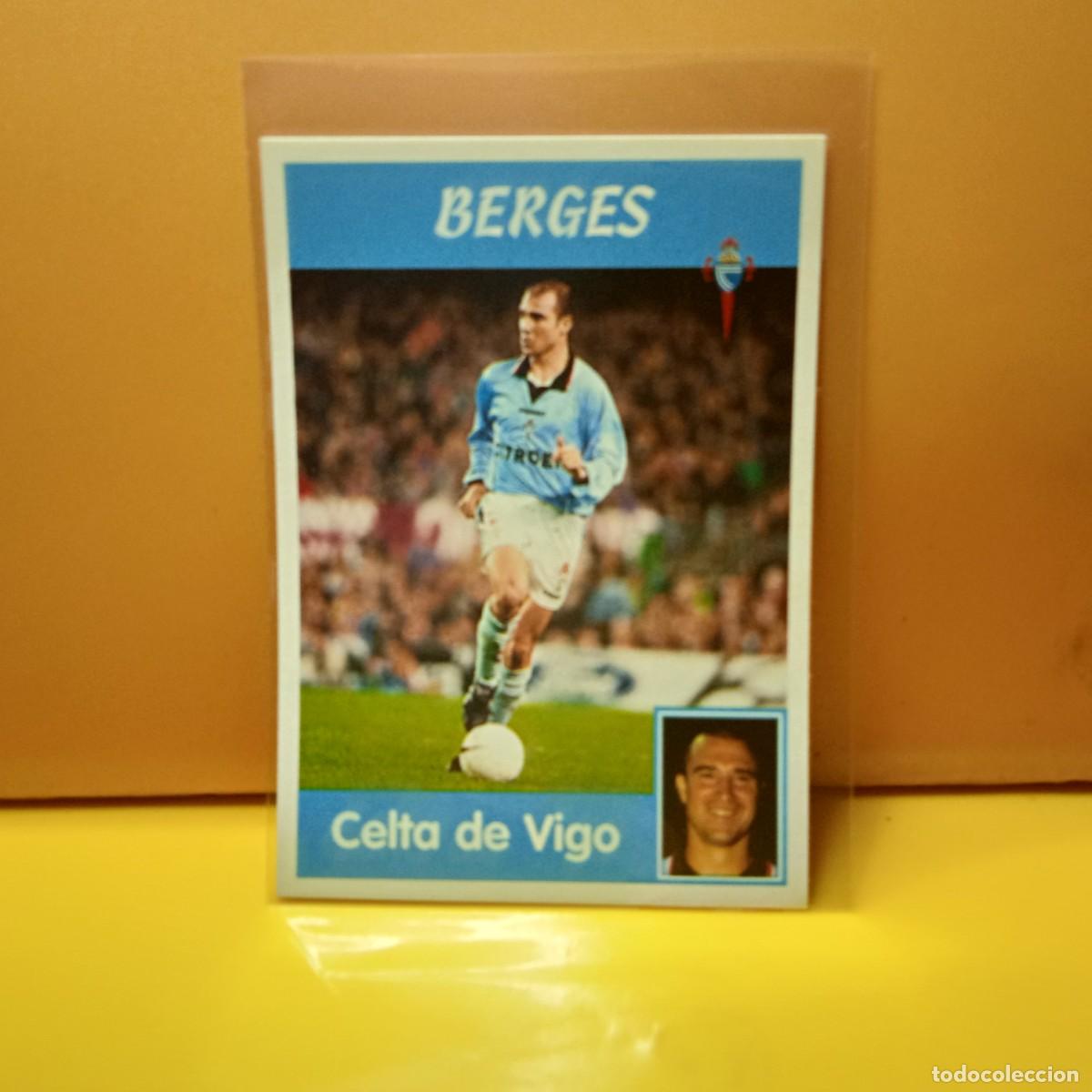 Cromos de f&uacute;tbol: PANINI SPORTS; MEGACRACKS 1997 1998 97 98 CELTA DE VIGO BERGES 246